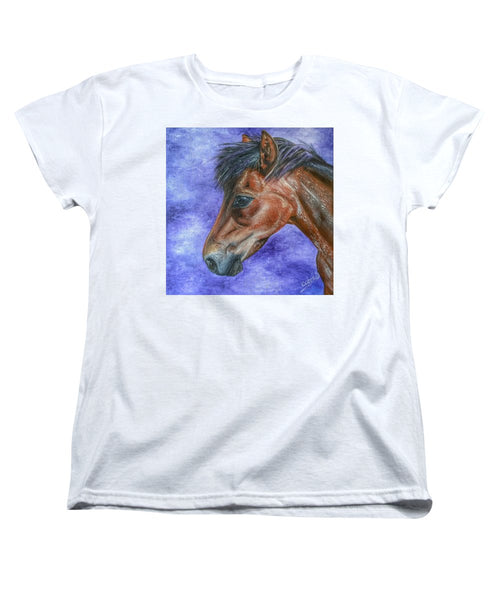 Portrait Of A Pony - Women's T-Shirt (Standard Fit)