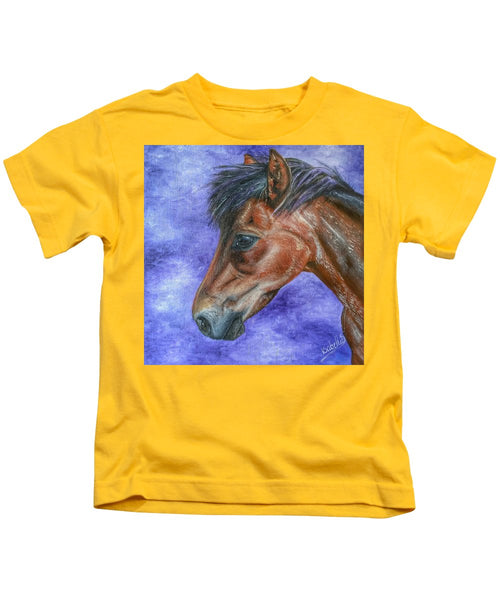 Portrait Of A Pony - Kids T-Shirt