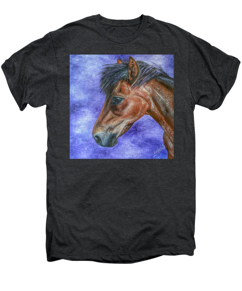 Portrait Of A Pony - Men's Premium T-Shirt