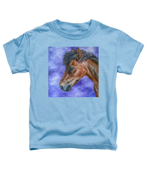 Portrait Of A Pony - Toddler T-Shirt
