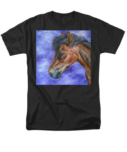 Portrait Of A Pony - Men's T-Shirt  (Regular Fit)