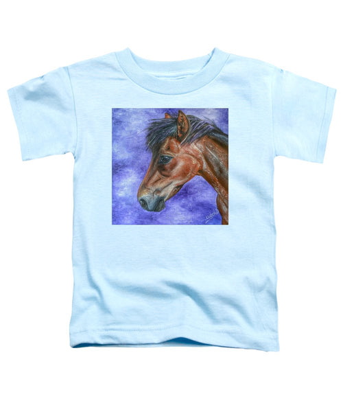 Portrait Of A Pony - Toddler T-Shirt