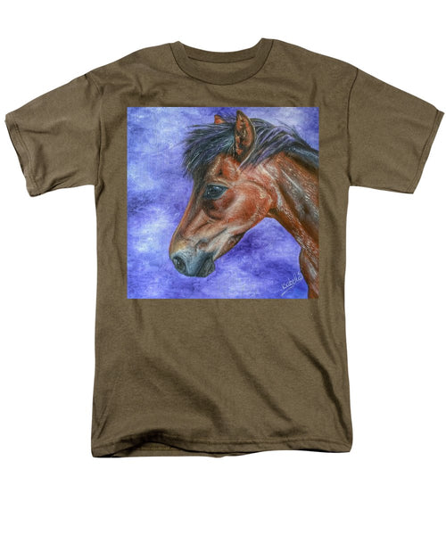 Portrait Of A Pony - Men's T-Shirt  (Regular Fit)