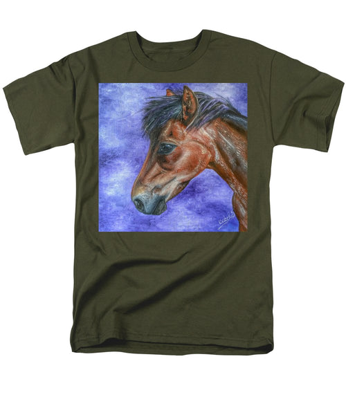 Portrait Of A Pony - Men's T-Shirt  (Regular Fit)