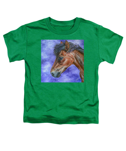 Portrait Of A Pony - Toddler T-Shirt