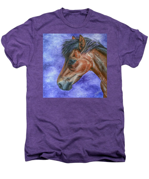 Portrait Of A Pony - Men's Premium T-Shirt