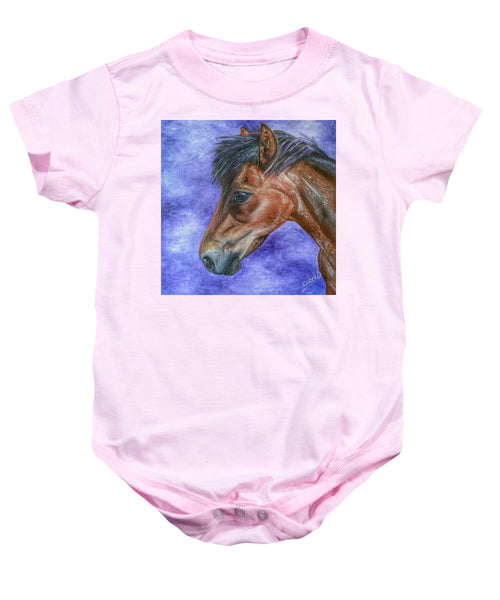 Portrait Of A Pony - Baby Onesie