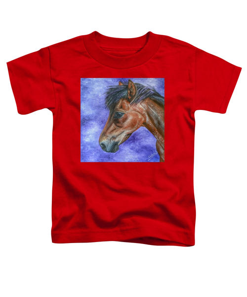 Portrait Of A Pony - Toddler T-Shirt