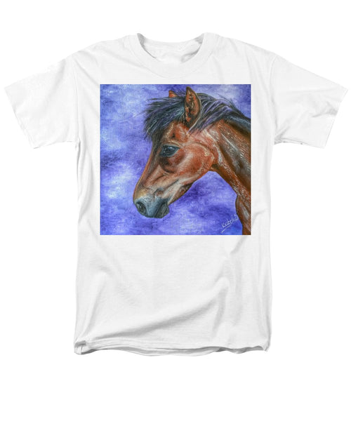 Portrait Of A Pony - Men's T-Shirt  (Regular Fit)