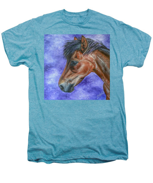 Portrait Of A Pony - Men's Premium T-Shirt