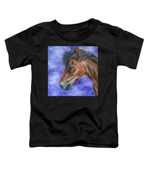 Portrait Of A Pony - Toddler T-Shirt