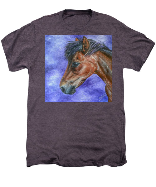 Portrait Of A Pony - Men's Premium T-Shirt