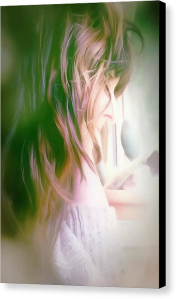 Portrait Of The Artist - Lost In Thought - Canvas Print