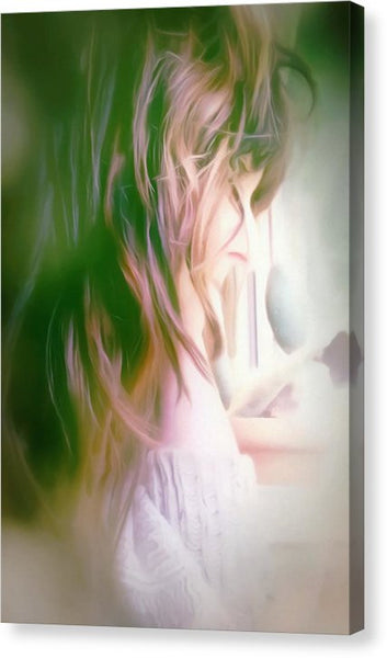 Portrait Of The Artist - Lost In Thought - Canvas Print