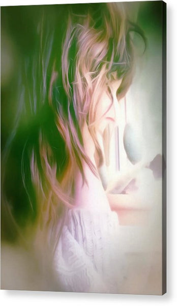 Portrait Of The Artist - Lost In Thought - Acrylic Print