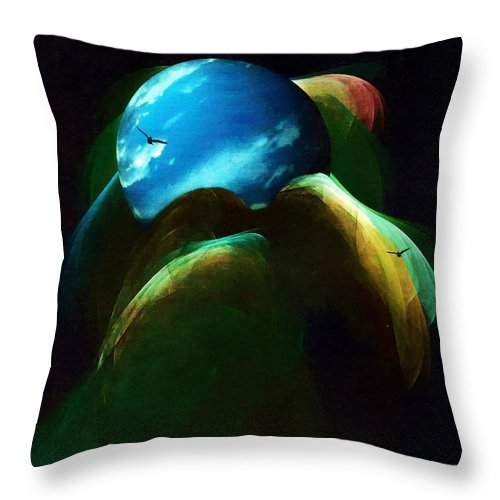 Protection - Throw Pillow