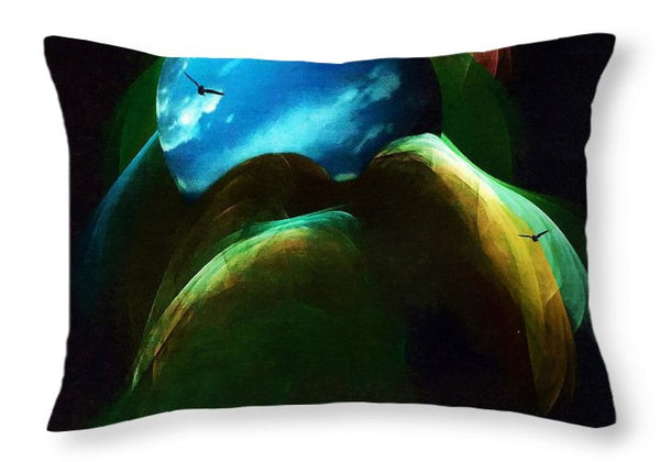 Protection - Throw Pillow