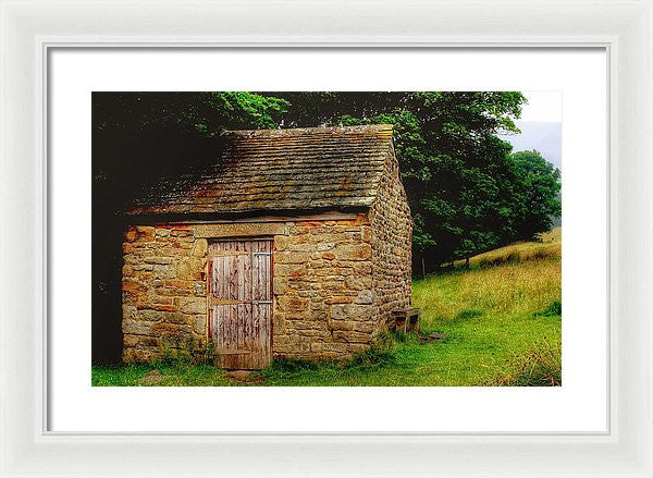 Framed Print - Sheep Stable