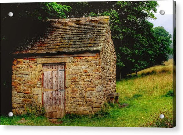 Acrylic Print - Sheep Stable