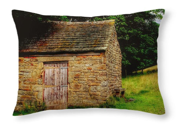 Throw Pillow - Sheep Stable
