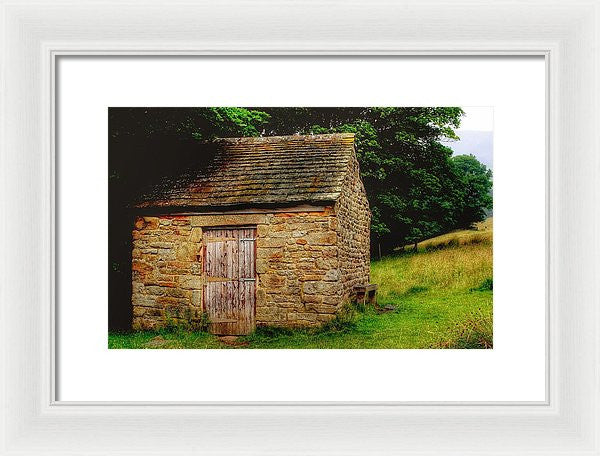 Framed Print - Sheep Stable