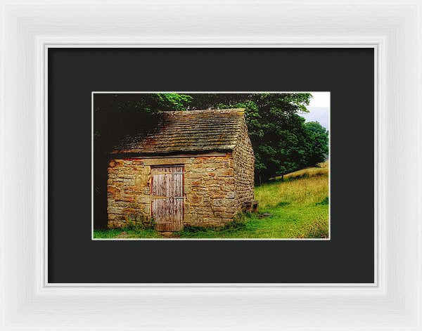 Framed Print - Sheep Stable
