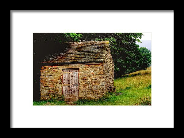 Framed Print - Sheep Stable