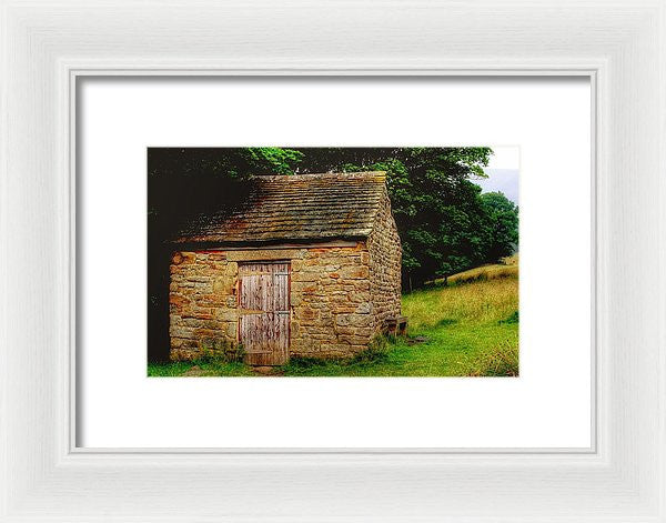 Framed Print - Sheep Stable