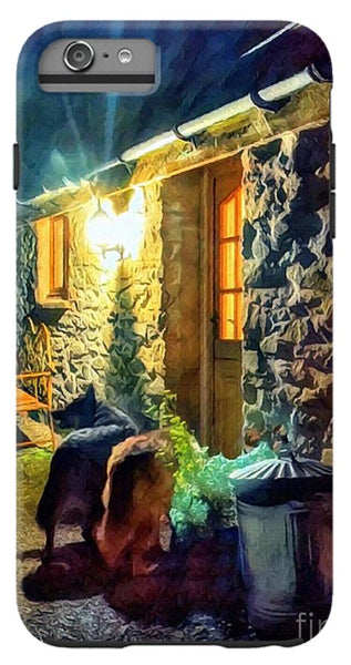 Shepherds At The Cottage Door - Phone Case