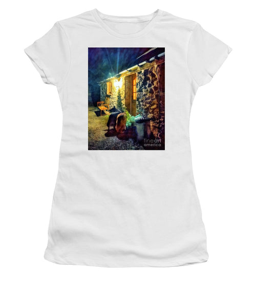 Shepherds At The Cottage Door - Women's T-Shirt