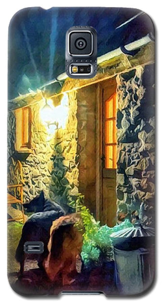 Shepherds At The Cottage Door - Phone Case