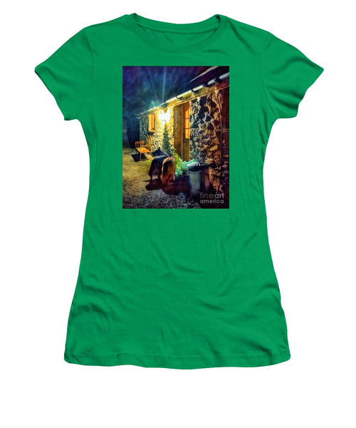 Shepherds At The Cottage Door - Women's T-Shirt