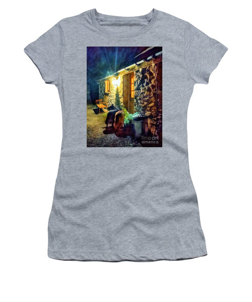 Shepherds At The Cottage Door - Women's T-Shirt