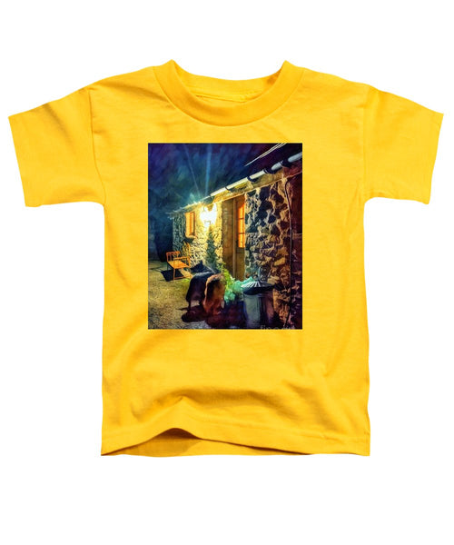 Shepherds At The Cottage Door - Toddler T-Shirt