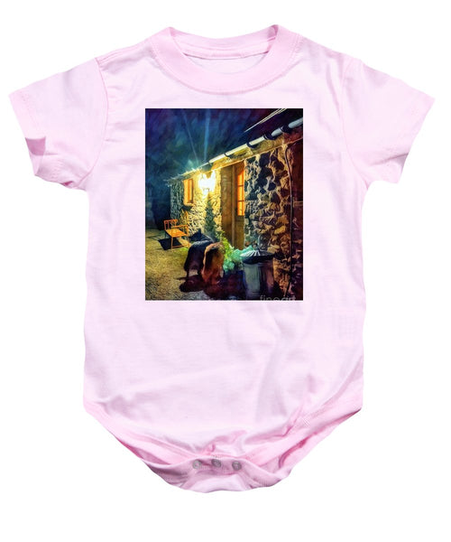 Shepherds At The Cottage Door - Baby Onesie