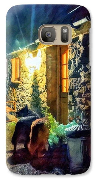Shepherds At The Cottage Door - Phone Case