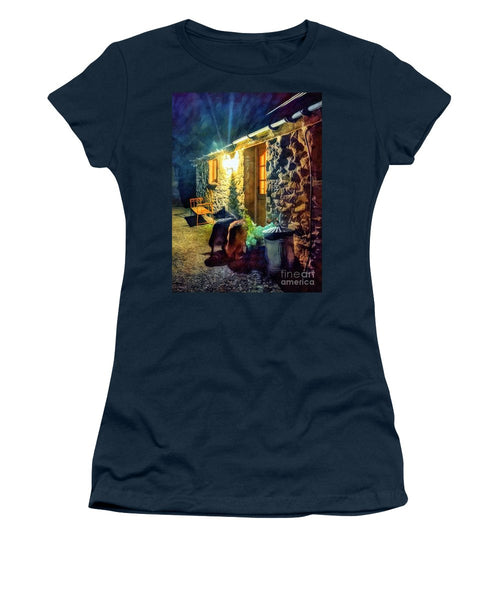 Shepherds At The Cottage Door - Women's T-Shirt