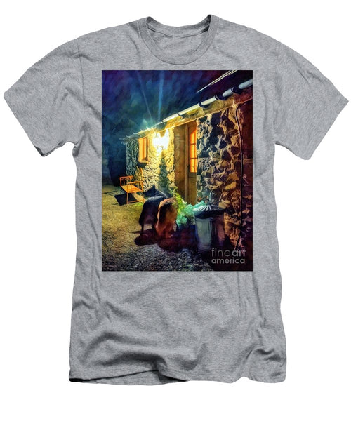 Shepherds At The Cottage Door - T-Shirt