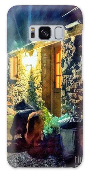 Shepherds At The Cottage Door - Phone Case