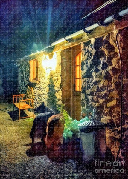Shepherds At The Cottage Door - Puzzle
