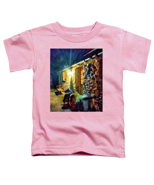 Shepherds At The Cottage Door - Toddler T-Shirt