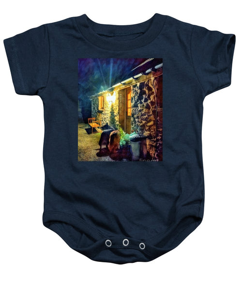 Shepherds At The Cottage Door - Baby Onesie