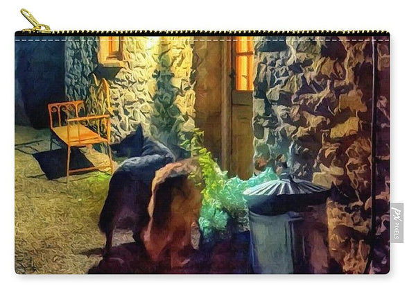 Shepherds At The Cottage Door - Carry-All Pouch