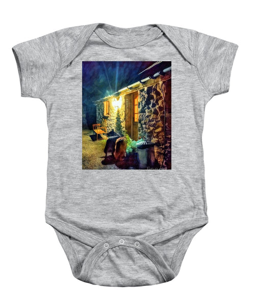 Shepherds At The Cottage Door - Baby Onesie