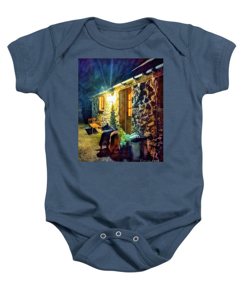 Shepherds At The Cottage Door - Baby Onesie