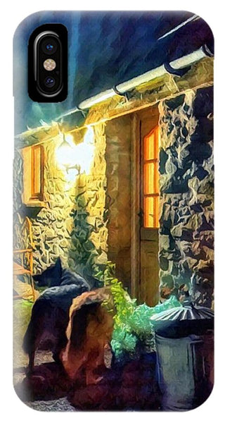 Shepherds At The Cottage Door - Phone Case