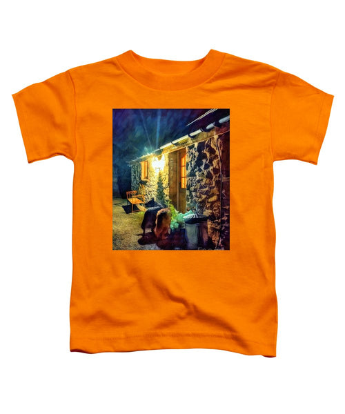 Shepherds At The Cottage Door - Toddler T-Shirt