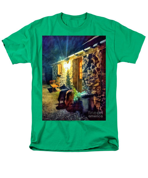 Shepherds At The Cottage Door - Men's T-Shirt  (Regular Fit)