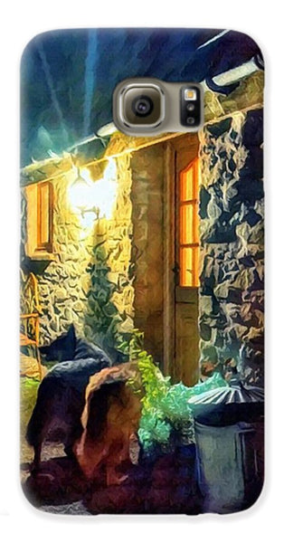 Shepherds At The Cottage Door - Phone Case