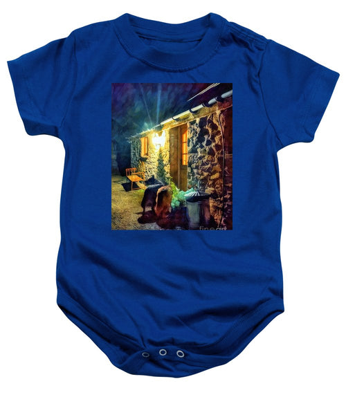 Shepherds At The Cottage Door - Baby Onesie